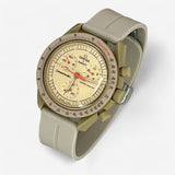 Bracelet Moonswatch Mission to Jupiter Caoutchouc Clips : Beige