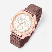 Bracelet MoonSwatch en Acier Design Venus: Or Rose