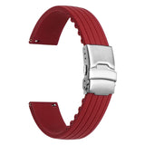 Bracelet MoonSwatch en Caoutchouc Nervuré