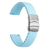 Bracelet MoonSwatch en Caoutchouc Nervuré