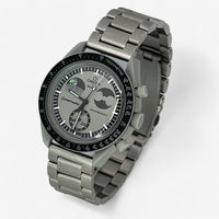 Bracelet Moonswatch Mission to EarthPhase Autres: Cuir Nato Acier Toile Acier: Argent