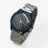 Bracelet Moonswatch Mission to the Moonphase - New Moon Autres : Cuir Nato Acier Toile Acier inoxydable : Argent