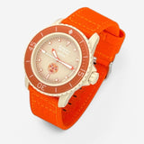 Bracelet Blancpain x Swatch en Toile 1 Orange