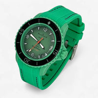 Bracelet Fifty Fathoms Indian Ocean Caoutchouc Premium modèle 1: Vert Noir