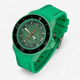 Bracelet Fifty Fathoms Indian Ocean Caoutchouc Premium modèle 1: Vert Noir