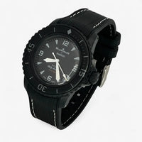 Bracelet Fifty Fathoms Ocean of Storm Caoutchouc Premium modèle 1: Noir Blanc