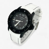 Bracelet Blancpain x Swatch New Premium Storm: Blanc Noir