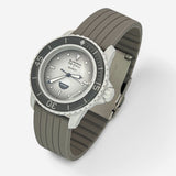 Bracelet Blancpain x Swatch Nervuré Gris