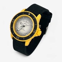 Bracelet Blancpain x Swatch en Toile 1 Pacific: Noir