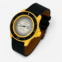 Bracelet Blancpain x Swatch en Cuir Pacific: Noir