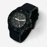 Bracelet Blancpain x Swatch Mixte Caoutchouc/Nylon Storm: Noir