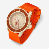 Bracelet Fifty Fathoms Arctic Ocean Autres: Cuir Nato Toile Nato uni: Orange