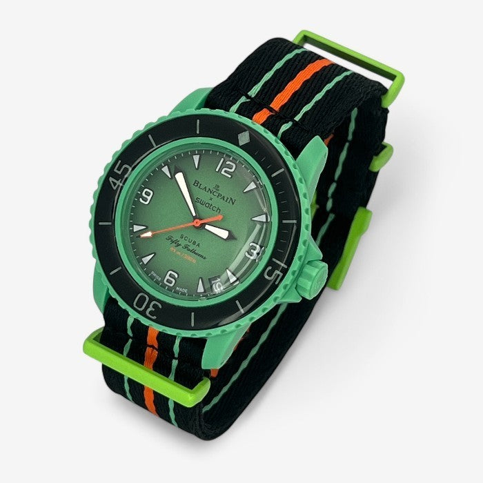 Armband Original Blancpain x Swatch Fifty Fathoms