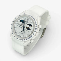 Bracelet Moonswatch Mission To Earthphase - Moonshine Gold Cold Moon