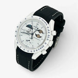 Bracelet Moonswatch Mission To Earthphase - Moonshine Gold Cold Moon