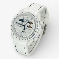 Bracelet Moonswatch Mission To Earthphase - Moonshine Gold Cold Moon