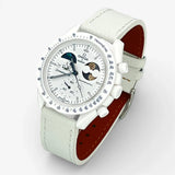 Bracelet Moonswatch Mission To Earthphase - Moonshine Gold Cold Moon