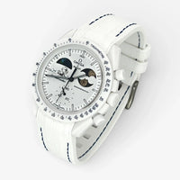 Bracelet Moonswatch Mission To Earthphase - Moonshine Gold Cold Moon