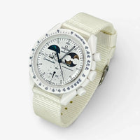 Bracelet Moonswatch Mission To Earthphase - Moonshine Gold Cold Moon