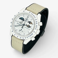 Bracelet Moonswatch Mission To Earthphase - Moonshine Gold Cold Moon