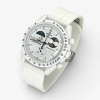 Bracelet Moonswatch Mission To Earthphase - Moonshine Gold Cold Moon