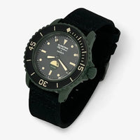 Bracelet Blancpain x Swatch en Toile 1 Green Abyss: Noir