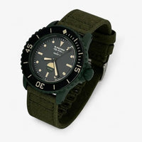Bracelet Blancpain x Swatch en Toile 1 Green Abyss: Vert