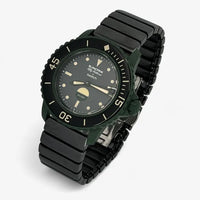 Bracelet Fifty Fathoms Green Abyss Autres: Cuir Nato Toile Acier Acier 2: Noir