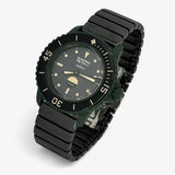 Bracelet Fifty Fathoms Green Abyss Autres: Cuir Nato Toile Acier Acier 2: Noir