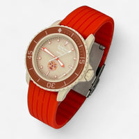Bracelet Blancpain x Swatch Nervuré Rouge