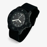 Bracelet Blancpain x Swatch en Toile 1 Storm: Noir + Boucle Noire