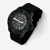 Bracelet Blancpain x Swatch en Toile 1 Storm: Noir