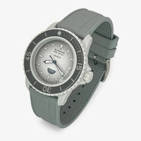 Bracelet Fifty Fathoms Antarctic Ocean Caoutchouc Premium: Gris