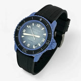 Bracelet Fifty Fathoms Atlantic Ocean Caoutchouc Premium: Noir