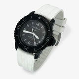 Bracelet Fifty Fathoms Ocean of Storm Caoutchouc Premium: Blanc