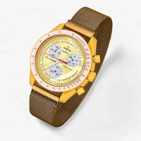 Bracelet MoonSwatch en Acier Design Sun: Or