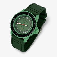 Bracelet Fifty Fathoms Indian Ocean Caoutchouc Premium FKM: Vert