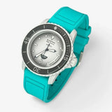 Bracelet Fifty Fathoms Antarctic Ocean Caoutchouc Premium FKM: Cyan