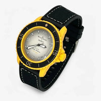 Bracelet Fifty Fathoms Pacific Ocean Autres: Cuir Nato Toile Acier Toile: Noir