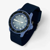 Bracelet Fifty Fathoms Atlantic Ocean Autres: Cuir Nato Toile Acier Nato tressé: Bleu Marine