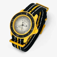 Bracelet Fifty Fathoms Pacific Ocean Autres: Cuir Nato Toile Acier Swatch x Blancpain