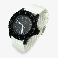 Bracelet Fifty Fathoms Ocean of Storm Autres: Cuir Nato Toile Acier Nato: Blanc