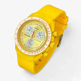 Bracelet Moonswatch Mission to the Sun Caoutchouc Premium : Jaune