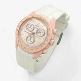 Bracelet Moonswatch Mission to Venus Caoutchouc Design : Blanc