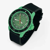 Bracelet Fifty Fathoms Indian Ocean Autres: Cuir Nato Toile Acier Toile: Noir + Boucle Noire