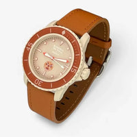 Bracelet Fifty Fathoms Arctic Ocean Autres: Cuir Nato Toile Cuir design: Marron