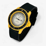 Bracelet Fifty Fathoms Pacific Ocean Autres: Cuir Nato Toile Acier Toile: Noir + Boucle Noire