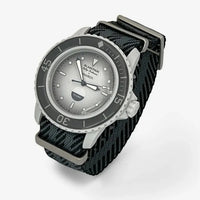 Bracelet Fifty Fathoms Antarctic Ocean Autres: Cuir Nato Toile Acier Nato: Noir Gris