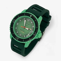 Bracelet Fifty Fathoms Indian Ocean Caoutchouc Silicone: Vert