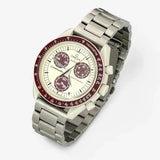 Bracelet Moonswatch Mission to Pluton Autres: Nato Toile Acier Acier: Argent